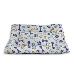 Κρεβάτι Σκύλου-σχέδιο κόκκαλο 120x70x8 cm