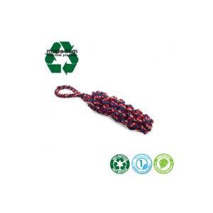 Παιχνίδι σχοινί κόκκινο-μαύρο-μπλε 32cm