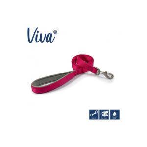 Οδηγός σκύλου 100x2.5cm-ροζ χρώμα με λαβή