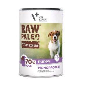Raw Paleo Puppy 70% Duck 400 gr