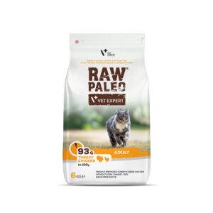 Cat Raw Paleo Adult Turkey and Chicken 6 kg