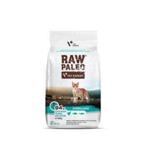 Cat Raw Paleo Sterilised Chicken-Tuna-Salmon 2 kg