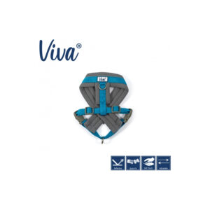 Επιστήθιο-Σαμαράκι Σκύλου Μπλε Medium 41-53cm