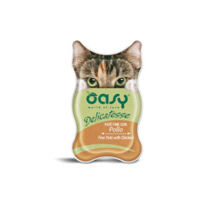 OASY Delicatesse Πατέ Κοτόπουλο 85γρ.-Πλήρης Τροφή για γάτες