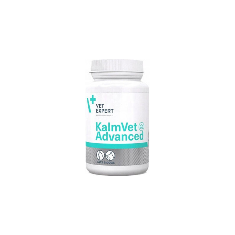 KalmVet ADVANCED 60 κάψουλες twist off-Για Διαχείριση Άγχους & Στρες